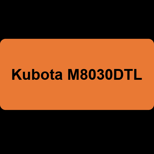 Kubota M8030DTL